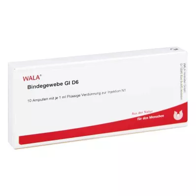 BINDEGEWEBE GL D 6 ampul, 10X1 ml BINDEGEWEBE GL D 6 ampul, 10X1 ml