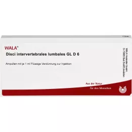 DISCI intervertebrales lumbales GL D 6 ampul, 10X1 ml