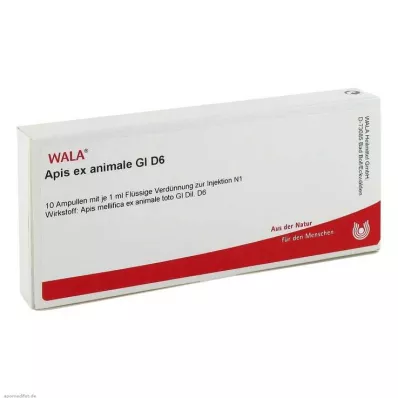 APIS EX animale GL D 6 ampul, 10X1 ml APIS EX animale GL D 6 ampul, 10X1 ml