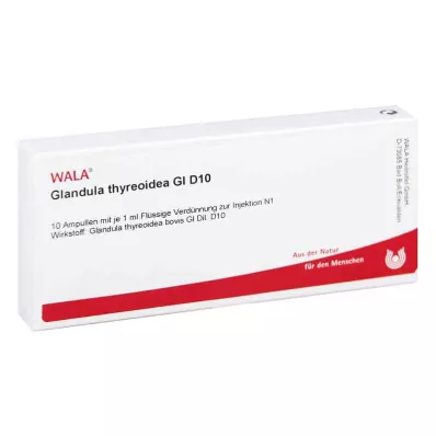 GLANDULA THYREOIDEA GL D 10 ampul, 10X1 ml GLANDULA THYREOIDEA GL D 10 ampul, 10X1 ml