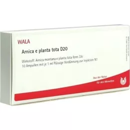 ARNICA E Planta tota D 20 ampul, 10X1 ml