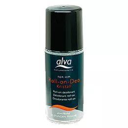 FOR HIM Dezodorant roll-on crystal alva, 50 ml