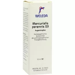MERCURIALIS PERENNIS D 3 kapljice za oči, 10 ml
