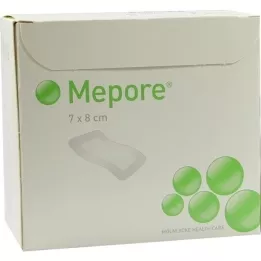 MEPORE Sterilna obloga za rane 7x8 cm, 55 kosov
