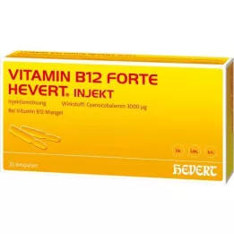VITAMIN B12 HEVERT forte Inject ampule, 20X2 ml