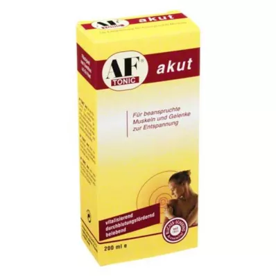 AF TONIC akutna tekočina, 200 ml AF TONIC akutna tekočina, 200 ml