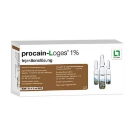 PROCAIN-Loges 1 % raztopina za injiciranje, ampule, 50X2 ml