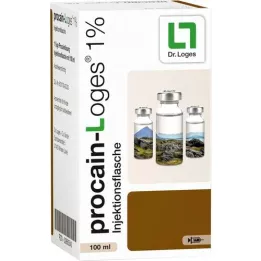 PROCAIN-Injekcijska steklenička Loges 1%, 100 ml