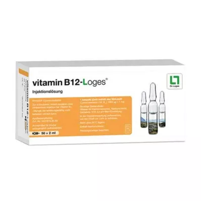 VITAMIN B12-LOGES Raztopina za injiciranje, ampule, 50X2 ml VITAMIN B12-LOGES Raztopina za injiciranje, ampule, 50X2 ml