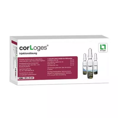 CORLOGES Ampule za raztopino za injiciranje, 50X2 ml