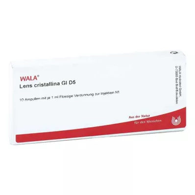 LENS CRISTALLINA GL D 5 ampul, 10X1 ml LENS CRISTALLINA GL D 5 ampul, 10X1 ml