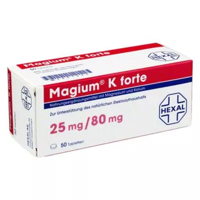 MAGIUM Tablete K forte, 50 kosov