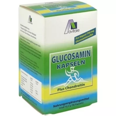 GLUCOSAMIN 750 mg + hondroitin 100 mg kapsule, 90 kosov