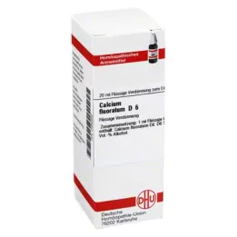 CALCIUM FLUORATUM Raztopina D 6, 20 ml