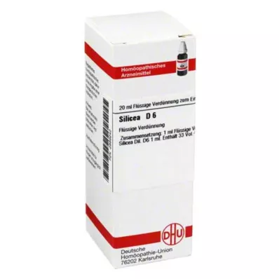 SILICEA Raztopina D 6, 20 ml