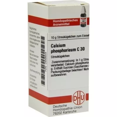 CALCIUM PHOSPHORICUM C 30 kroglic, 10 g