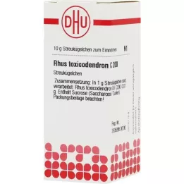 RHUS TOXICODENDRON C 200 kroglic, 10 g