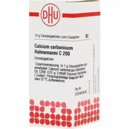 CALCIUM CARBONICUM Hahnemanni C 200 kroglic, 10 g