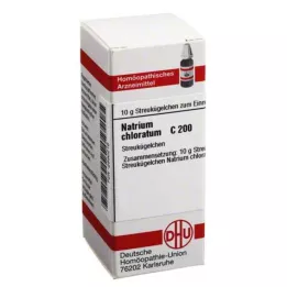 NATRIUM CHLORATUM C 200 kroglic, 10 g