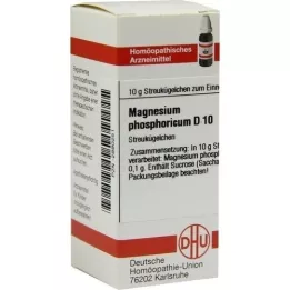 MAGNESIUM PHOSPHORICUM D 10 kroglic, 10 g