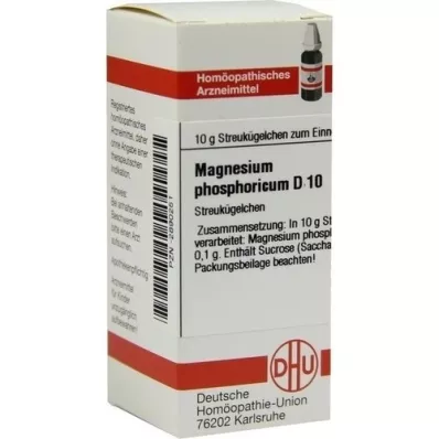MAGNESIUM PHOSPHORICUM D 10 kroglic, 10 g