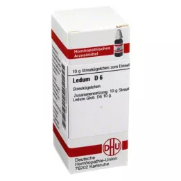 LEDUM D 6 kroglic, 10 g
