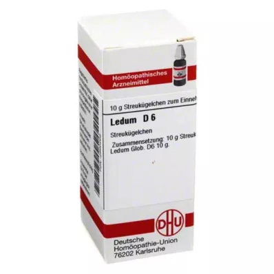 LEDUM D 6 kroglic, 10 g