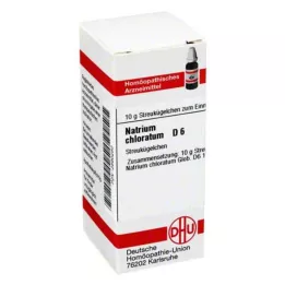 NATRIUM CHLORATUM D 6 kroglic, 10 g
