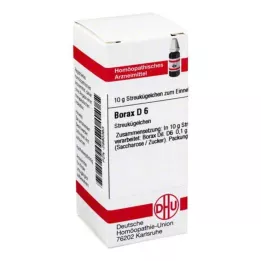 BORAX D 6 kroglic, 10 g