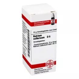 NATRIUM SULFURICUM D 6 kroglic, 10 g