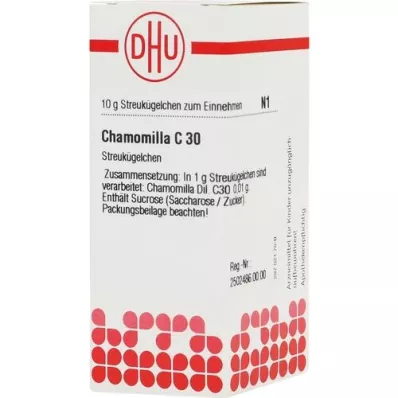 CHAMOMILLA C 30 kroglic, 10 g