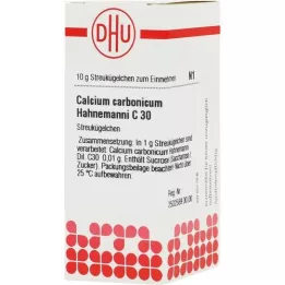 CALCIUM CARBONICUM Hahnemanni C 30 kroglic, 10 g