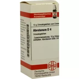 ABROTANUM D 4 globule, 10 g