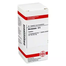 ABROTANUM D 6 tablete, 80 kapsul