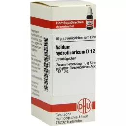 ACIDUM HYDROFLUORICUM D 12 kroglic, 10 g