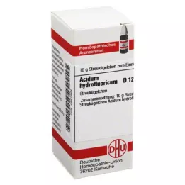 ACIDUM HYDROFLUORICUM D 12 kroglic, 10 g