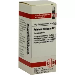 ACIDUM NITRICUM D 10 kroglic, 10 g