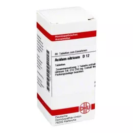 ACIDUM NITRICUM D 12 tablet, 80 kapsul
