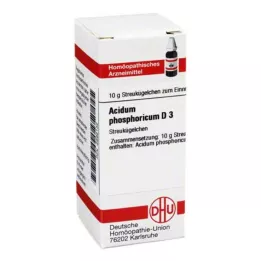 ACIDUM PHOSPHORICUM D 3 globule, 10 g