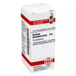 ACIDUM PHOSPHORICUM D 6 kroglic, 10 g