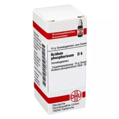 ACIDUM PHOSPHORICUM D 6 kroglic, 10 g ACIDUM PHOSPHORICUM D 6 kroglic, 10 g