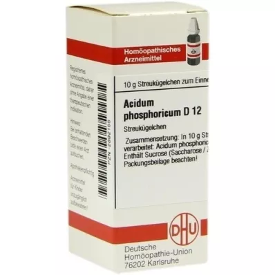 ACIDUM PHOSPHORICUM D 12 kroglic, 10 g