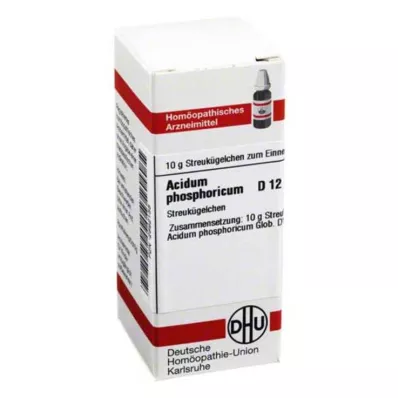 ACIDUM PHOSPHORICUM D 12 kroglic, 10 g