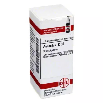 AESCULUS C 30 kroglic, 10 g
