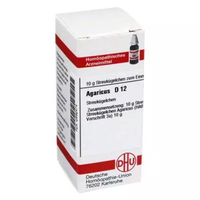 AGARICUS D 12 kroglic, 10 g