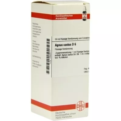 AGNUS CASTUS Raztopina D 6, 50 ml