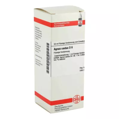 AGNUS CASTUS Raztopina D 6, 50 ml AGNUS CASTUS Raztopina D 6, 50 ml
