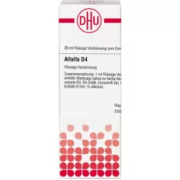 ALFALFA Raztopina D 4, 20 ml