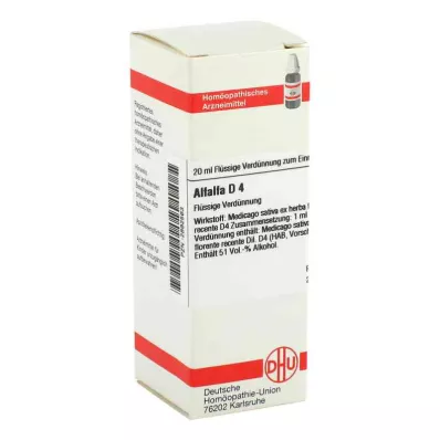 ALFALFA Raztopina D 4, 20 ml