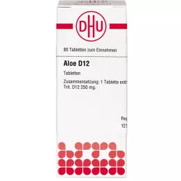 ALOE D 12 tablet, 80 kapsul